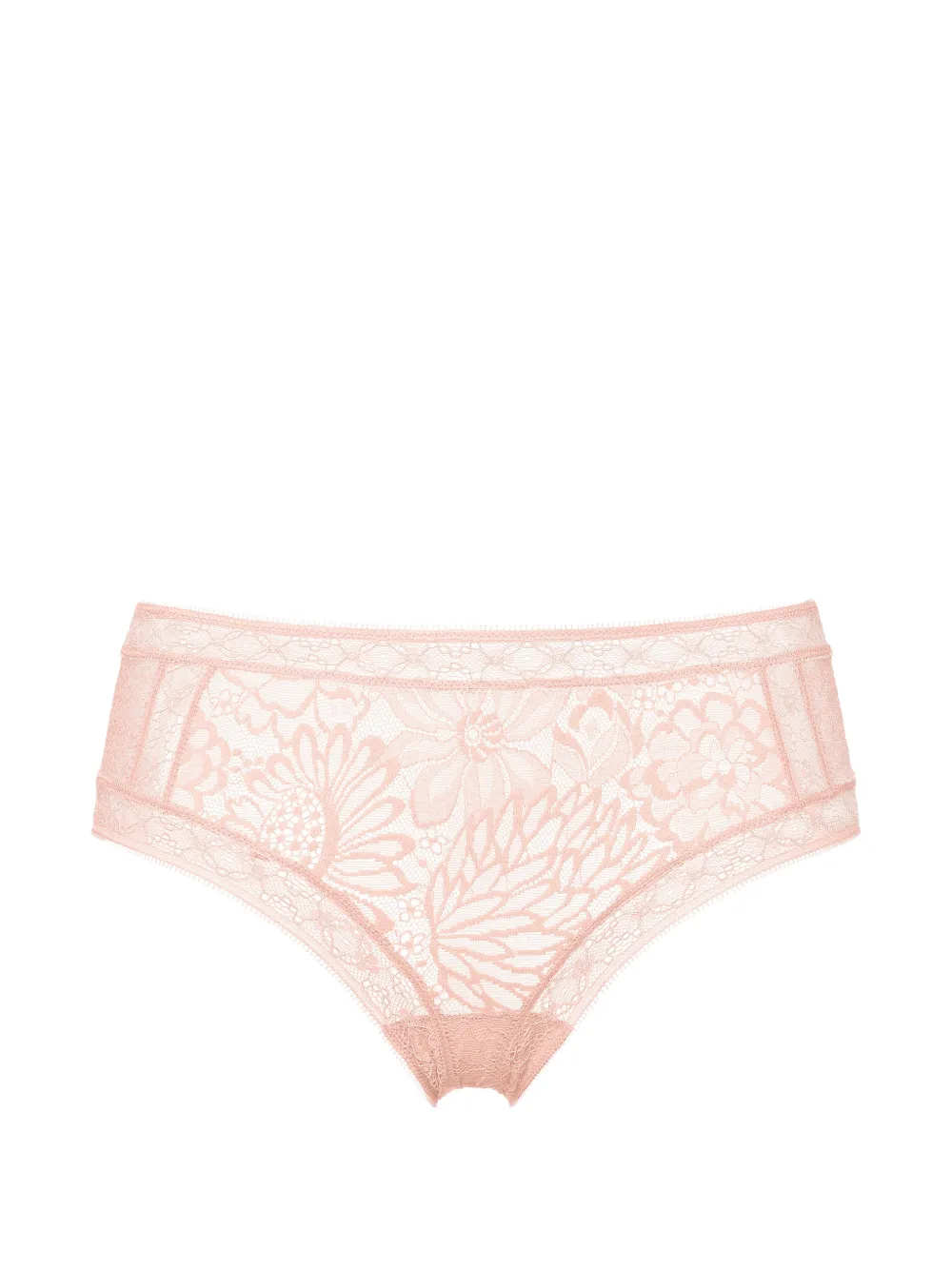 ERES Murmures Slip mit Blumenspitze - Rosa