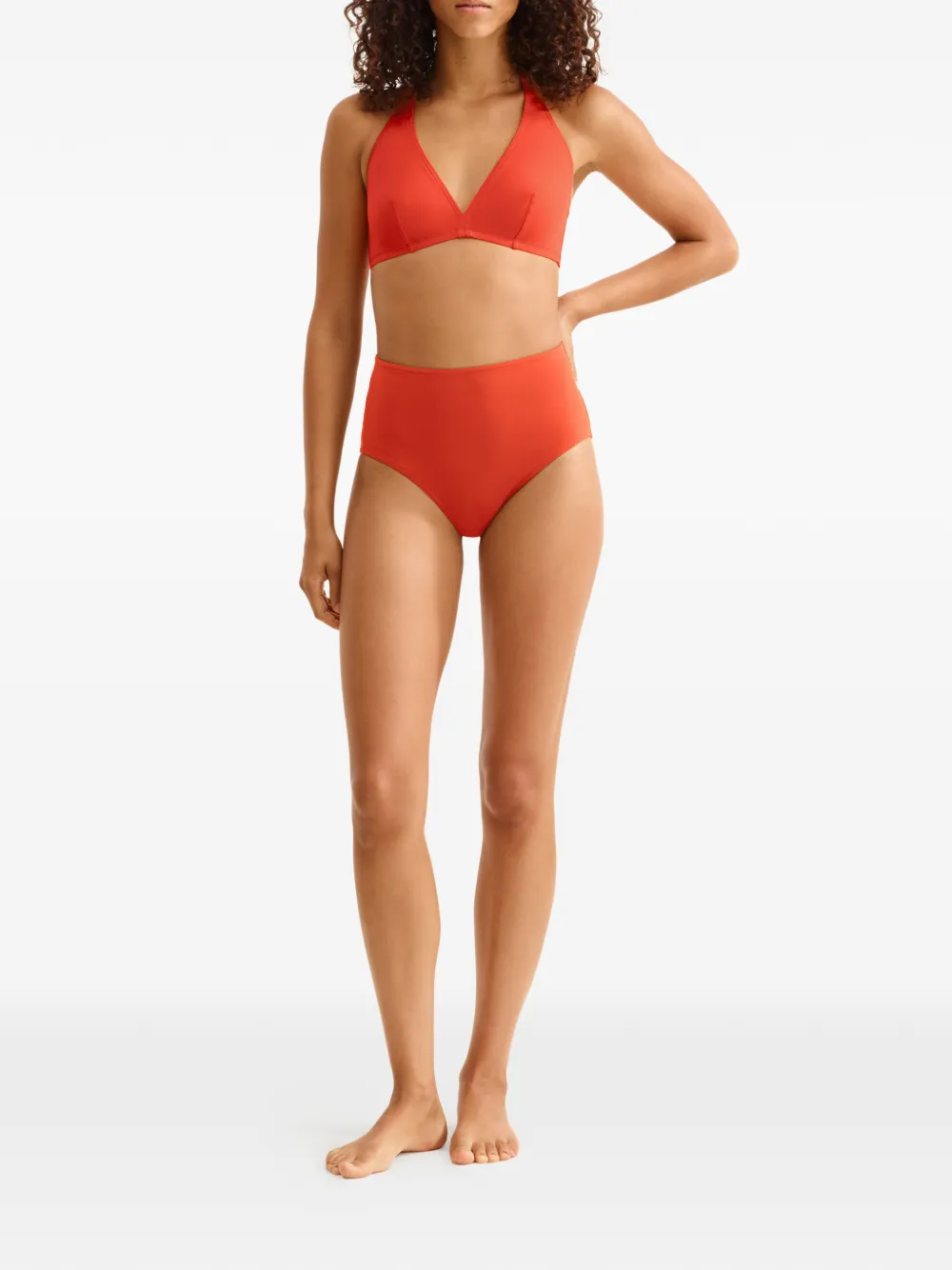 ERES Remember high waist bikinislip Rood