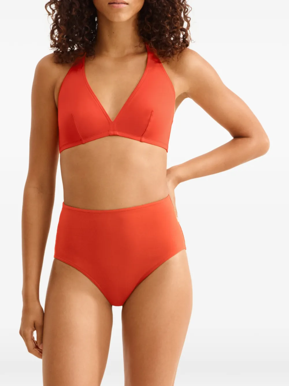 ERES Remember high waist bikinislip Rood