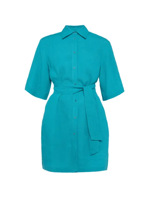 ERES robe-chemise à taille ceinturée