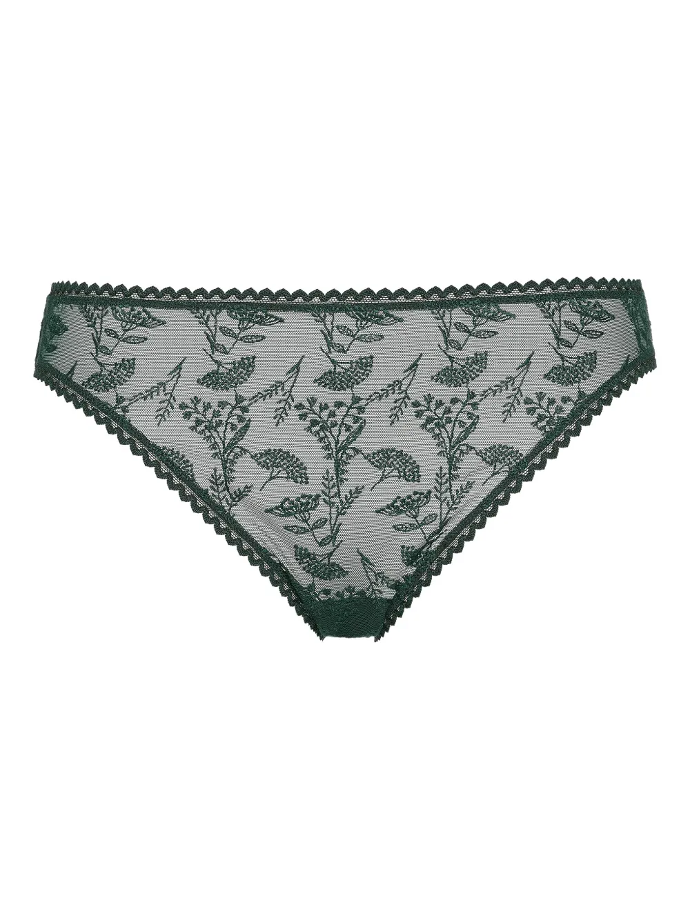 ERES Slip mit Blumen-Print - Grün