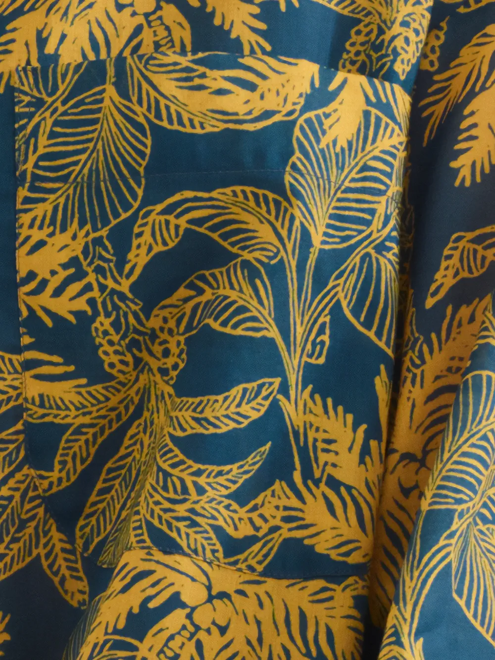 ERES Exotisme blouse met bloemenprint Blauw