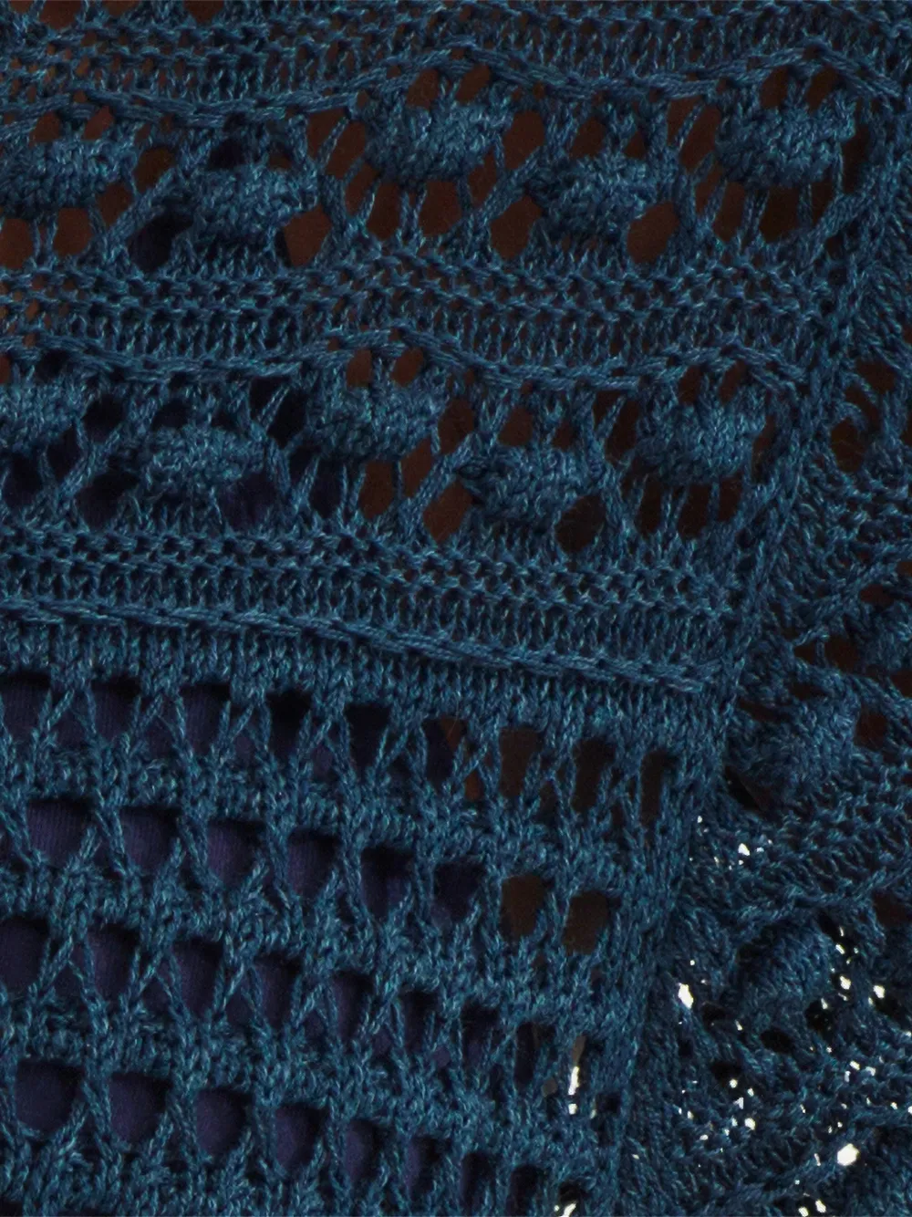ERES Emblème gehaakte broek Blauw