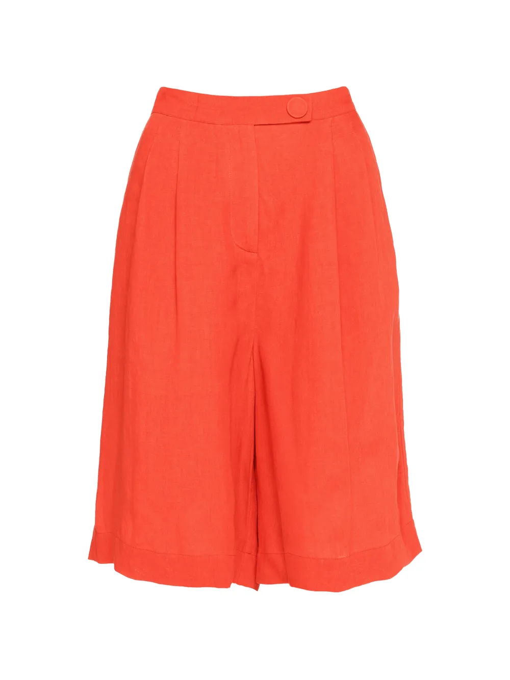 Eres Wide-leg Bermuda Shorts In Orange