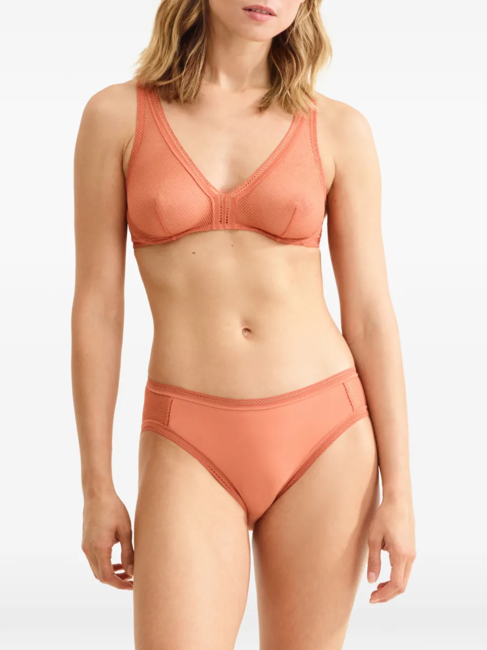  Eres Poudre Orange Briefs - Pink 