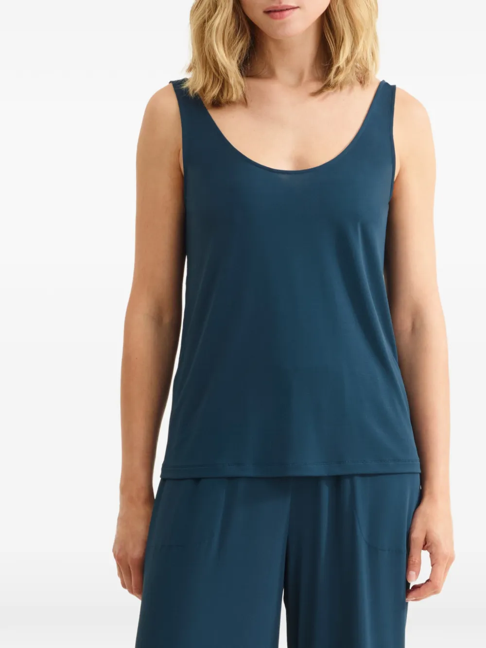  Eres Anaë Scoop-neck Tank Top - Blue 