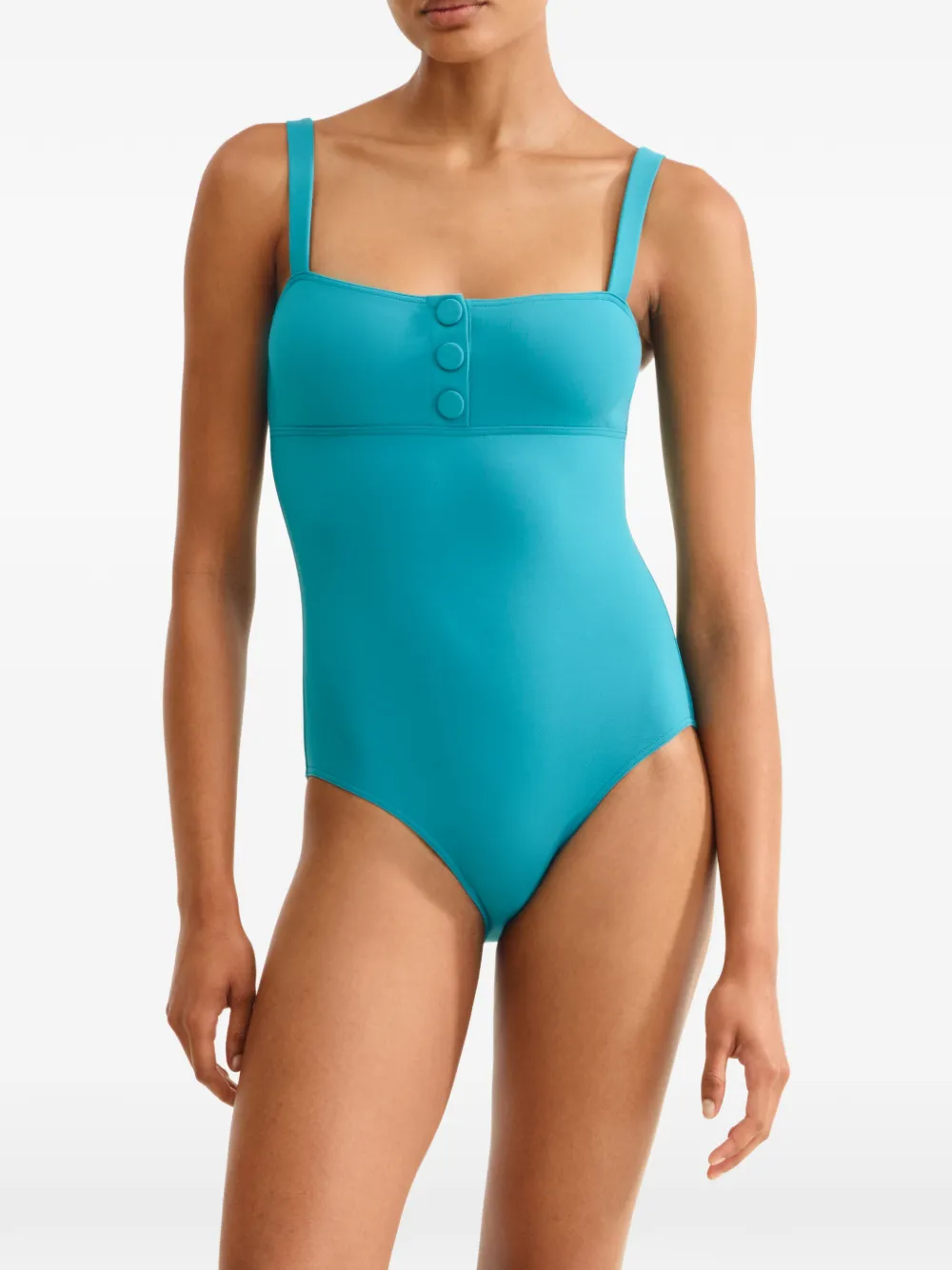 ERES Dahabiya badpak verfraaid met knopen Blauw