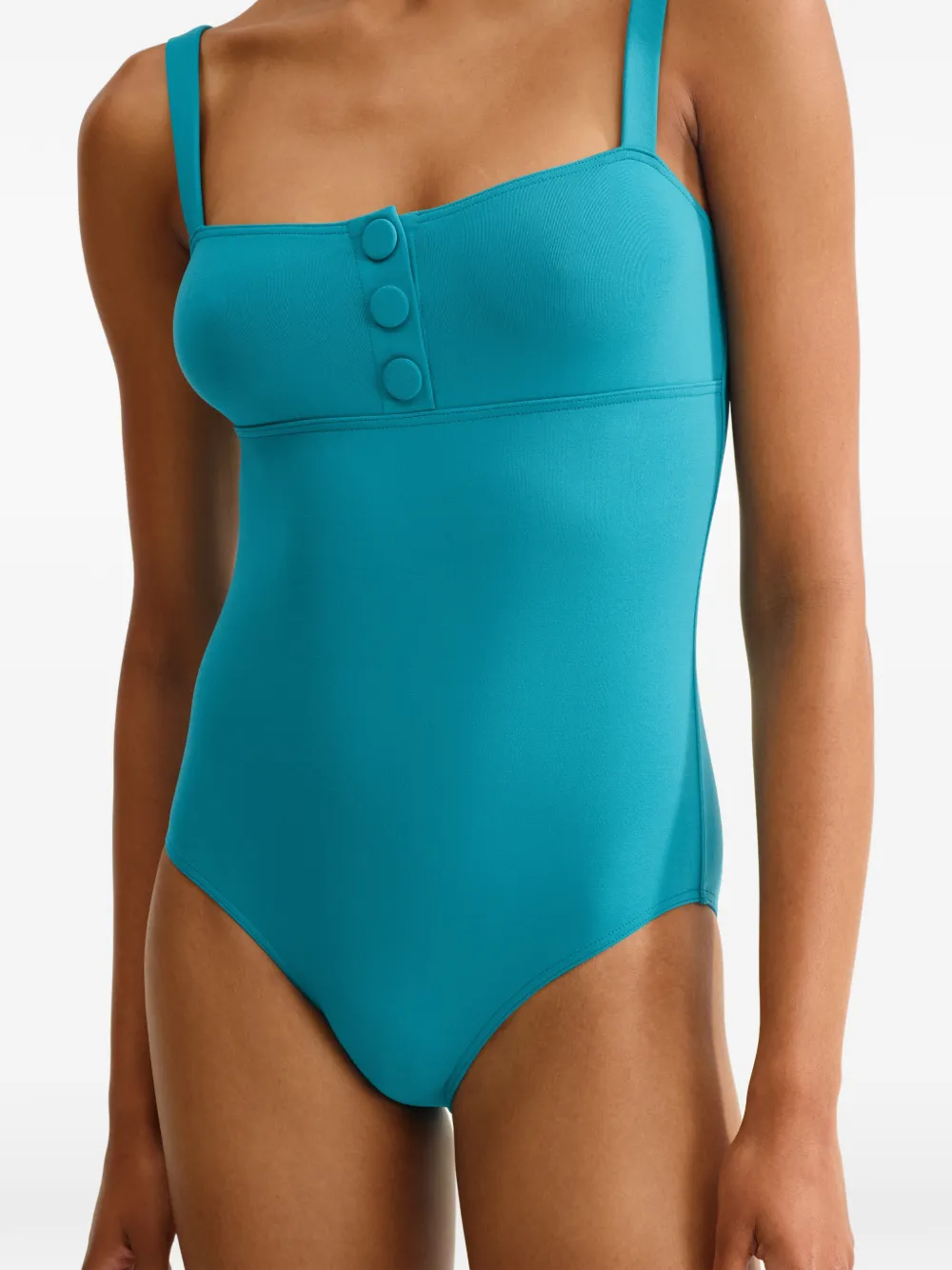 ERES Dahabiya badpak verfraaid met knopen Blauw