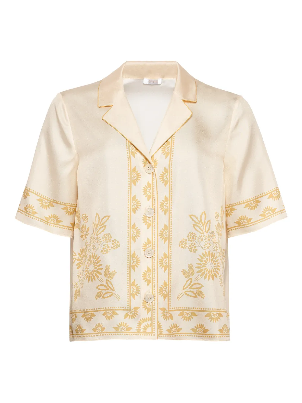 ERES Mentholée Hemd mit Blumen-Print - Nude