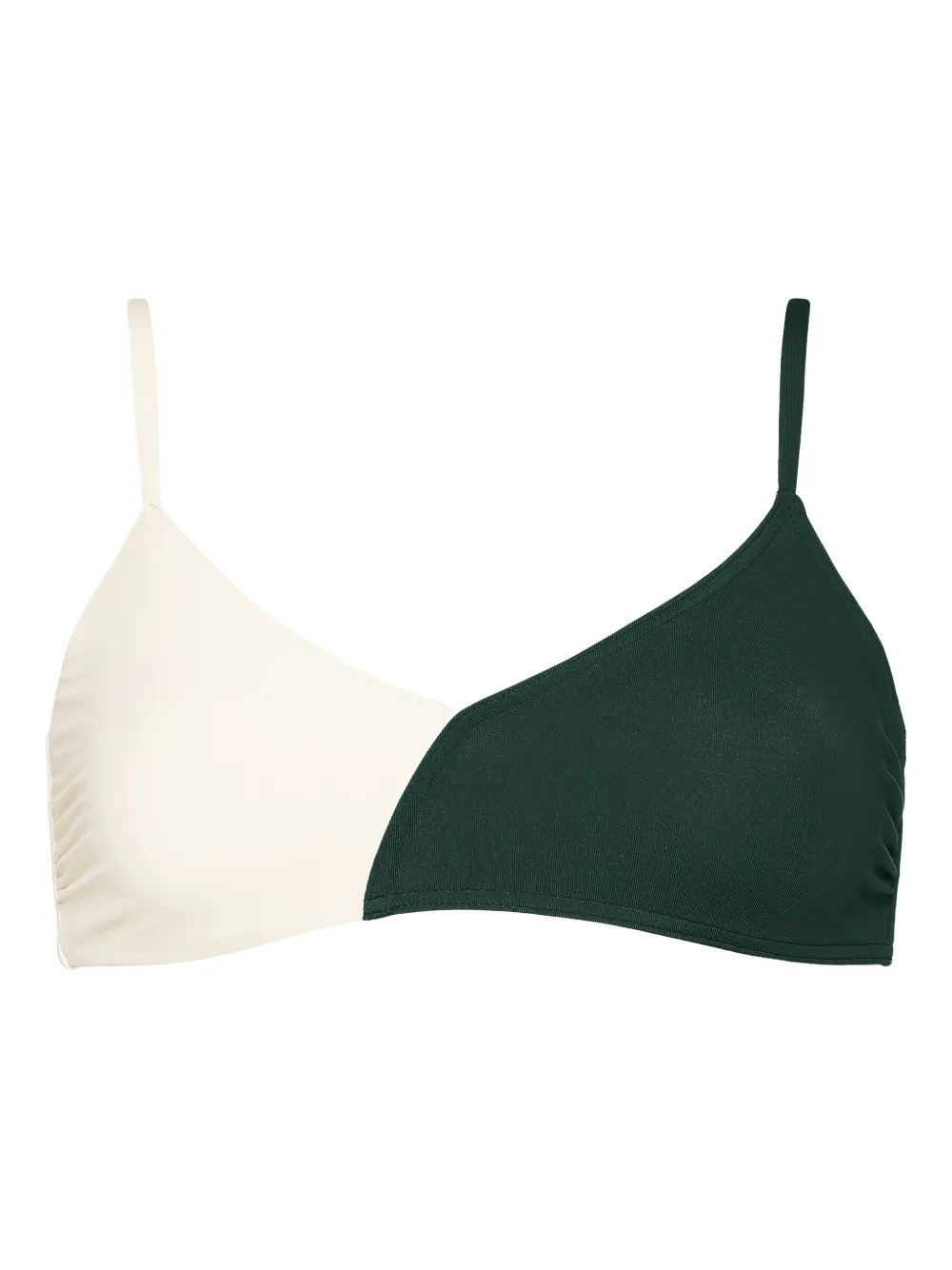 ERES Top bikini Dualité a triangolo - Verde