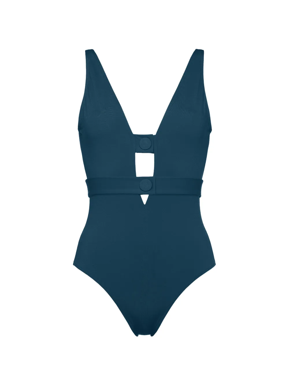 ERES Badeanzug mit V-Ausschnitt - Blau
