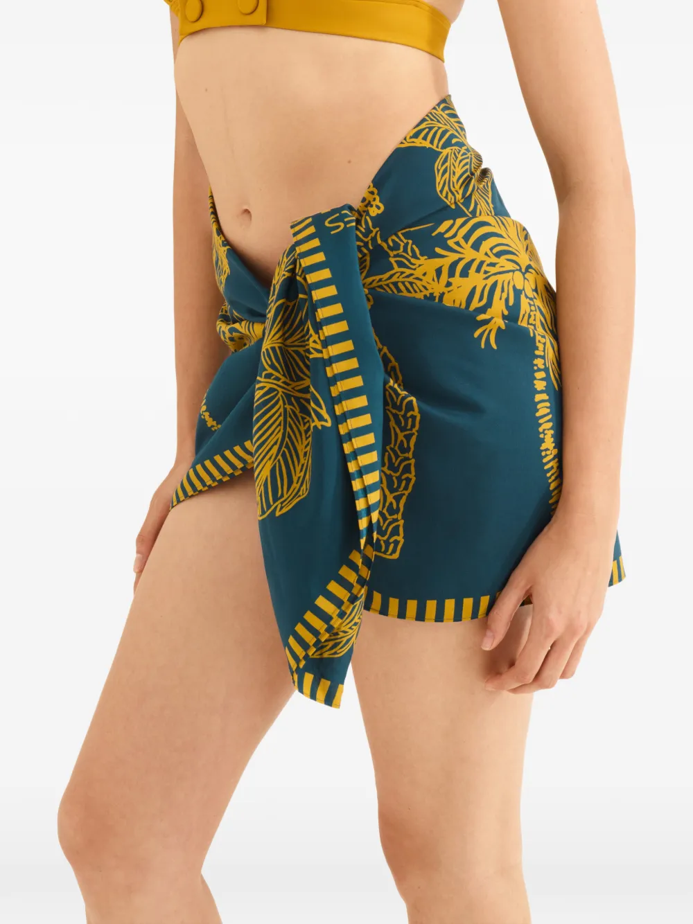 ERES Jungle wikkelrok Blauw