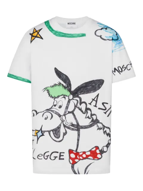 Moschino playera estampada