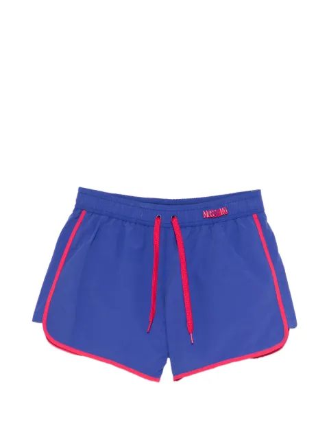 Moschino trimmed swim shorts