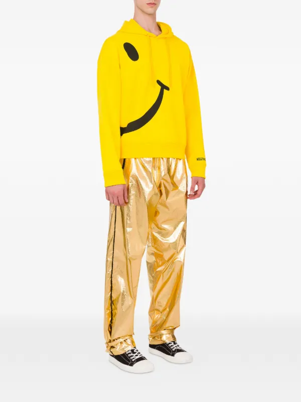 Moschino ジップディテール パンツ | ゴールドトーン | FARFETCH JP