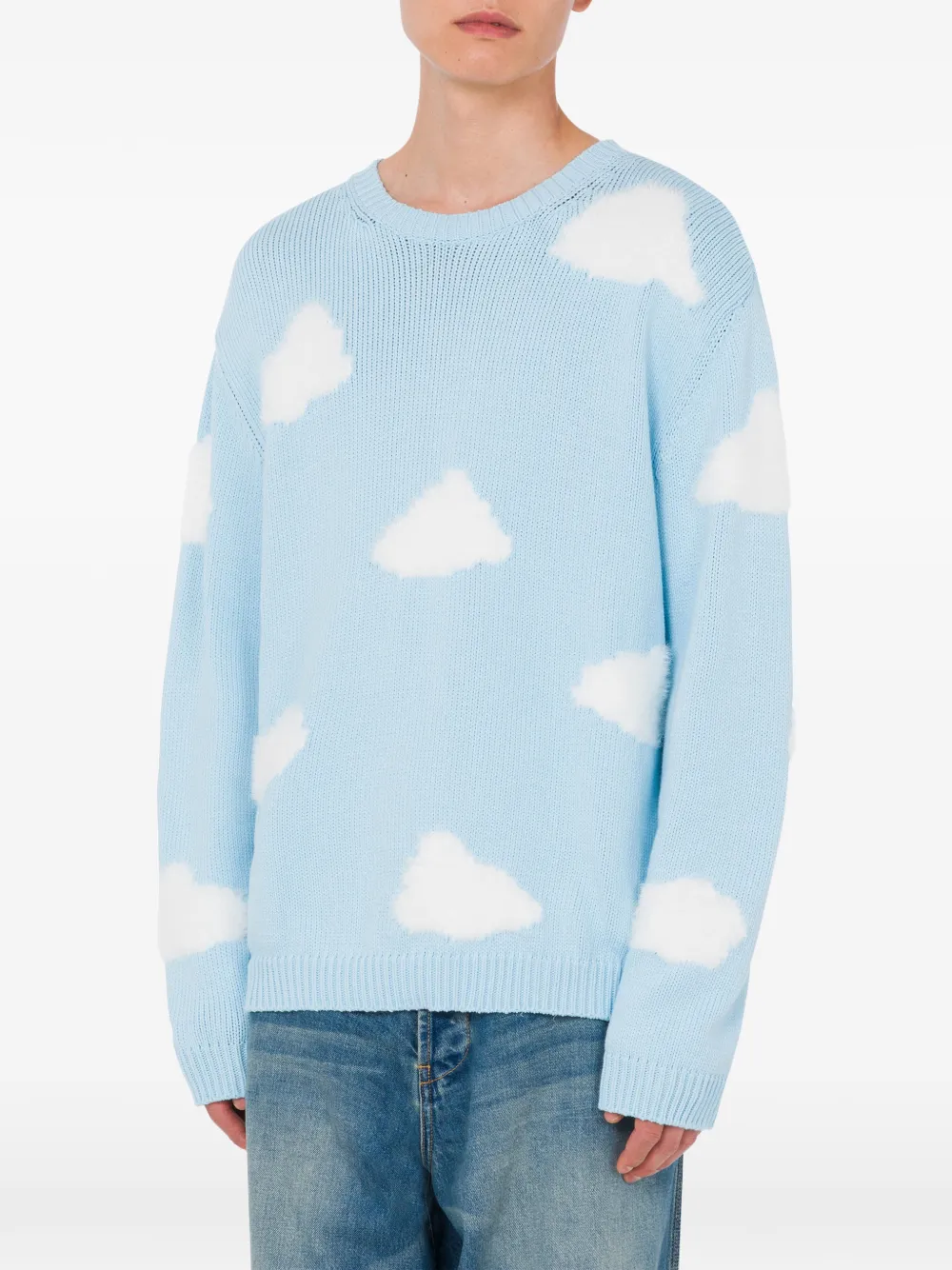 Moschino Blue Sweater 