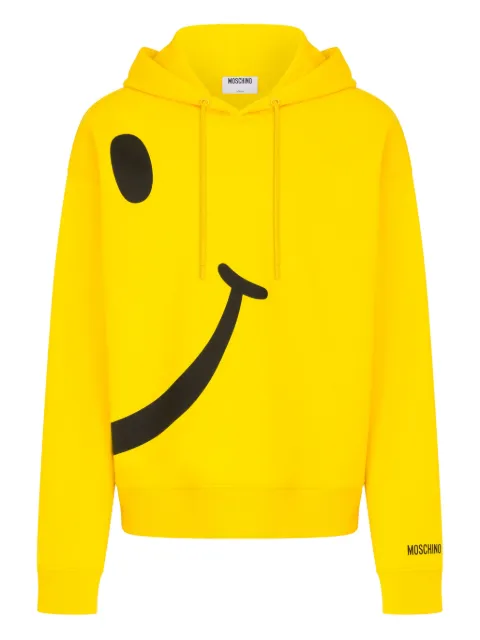 Moschino hoodie con estampado gráfico