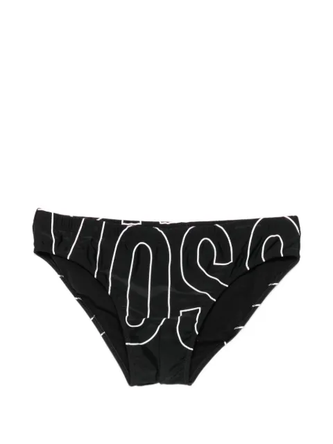 Moschino logo-print swim trunks