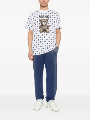 Jogger Moschino Tape Logo Taille M - Noir, Coton Hyper Confort, 3 Poches - Neuf Avec étiquettes !
