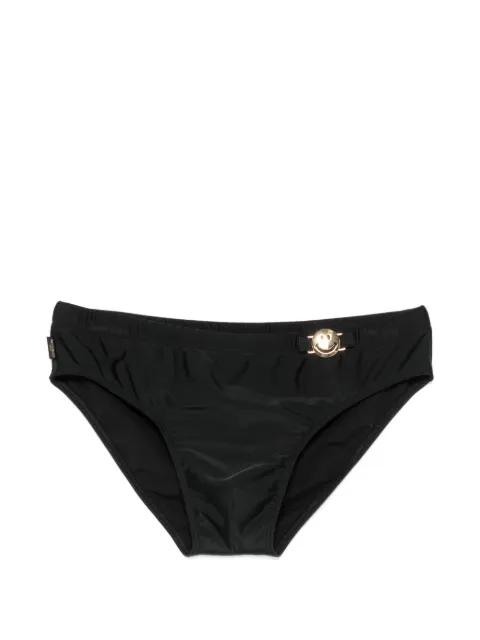 Moschino smiley-plaque swim trunks