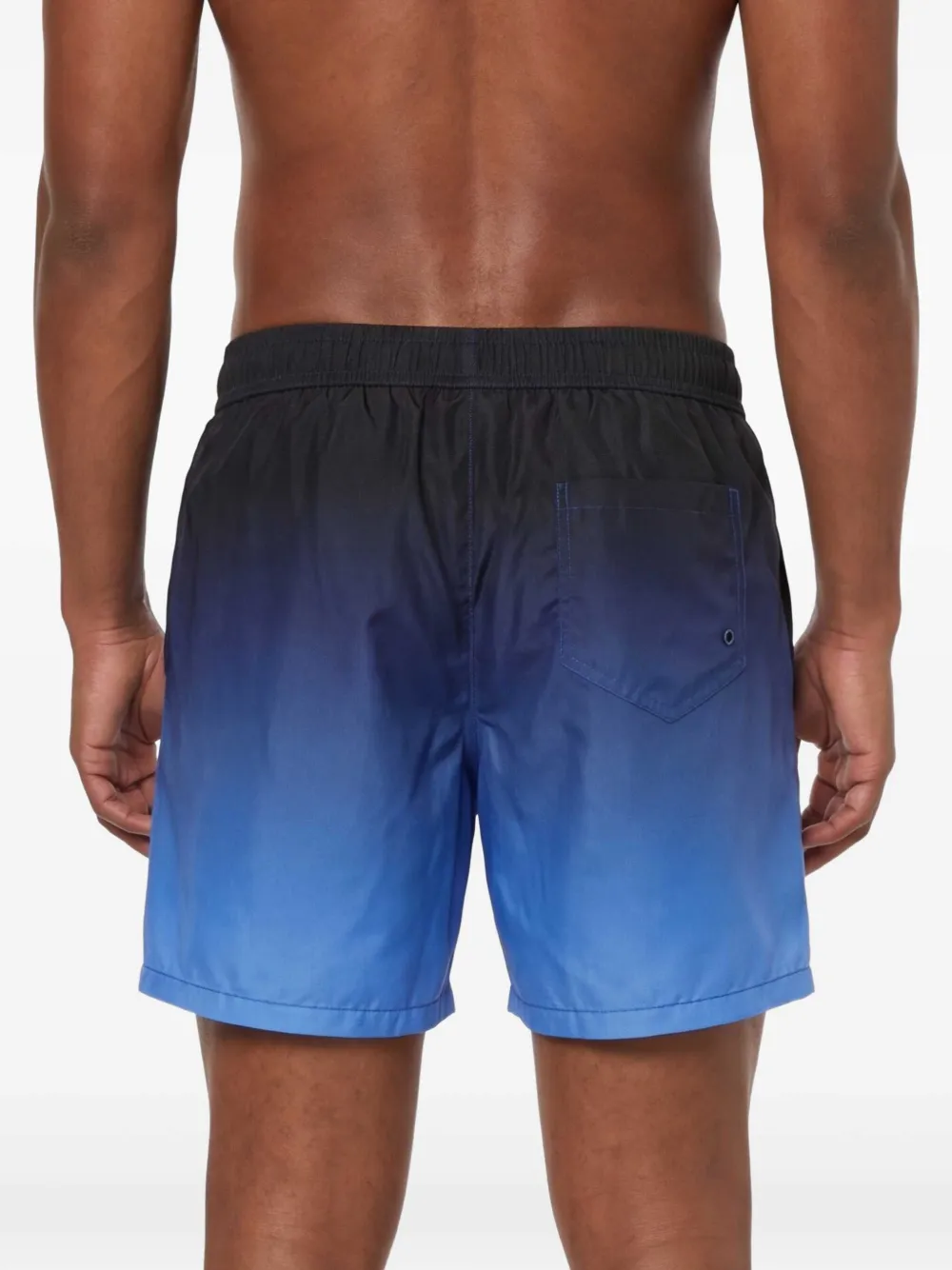 Moschino Zwembroek met print Blauw