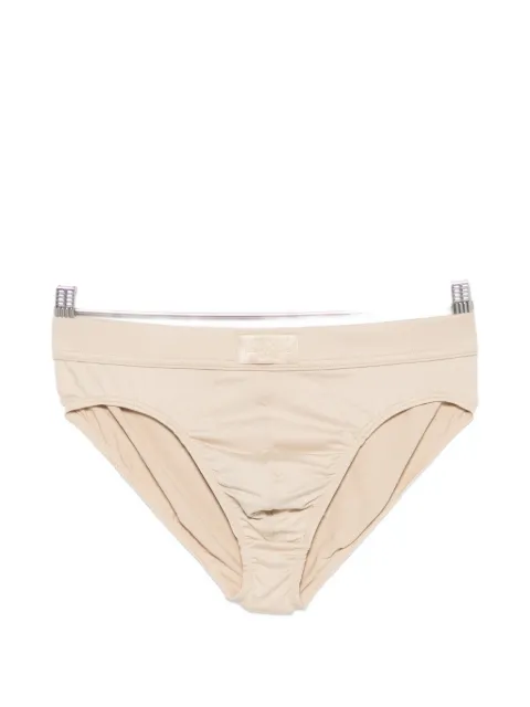 Moschino logo-patch briefs