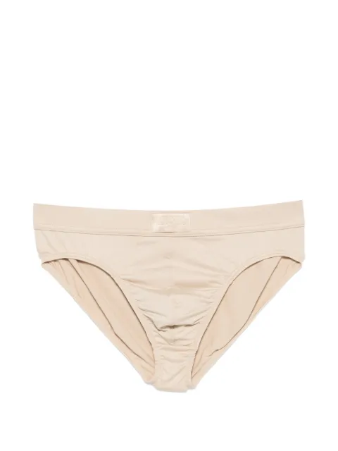 Moschino logo-patch briefs