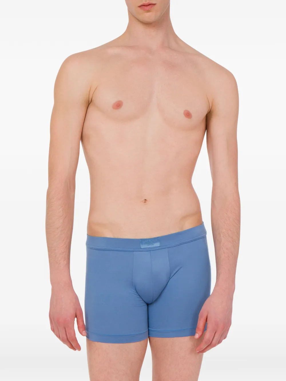 Moschino Boxershorts met label Blauw