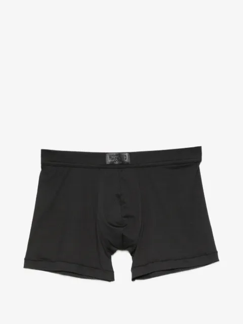 Moschino logo-patch boxers