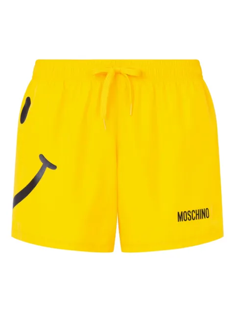 Moschino short de bain à imprimé graphique