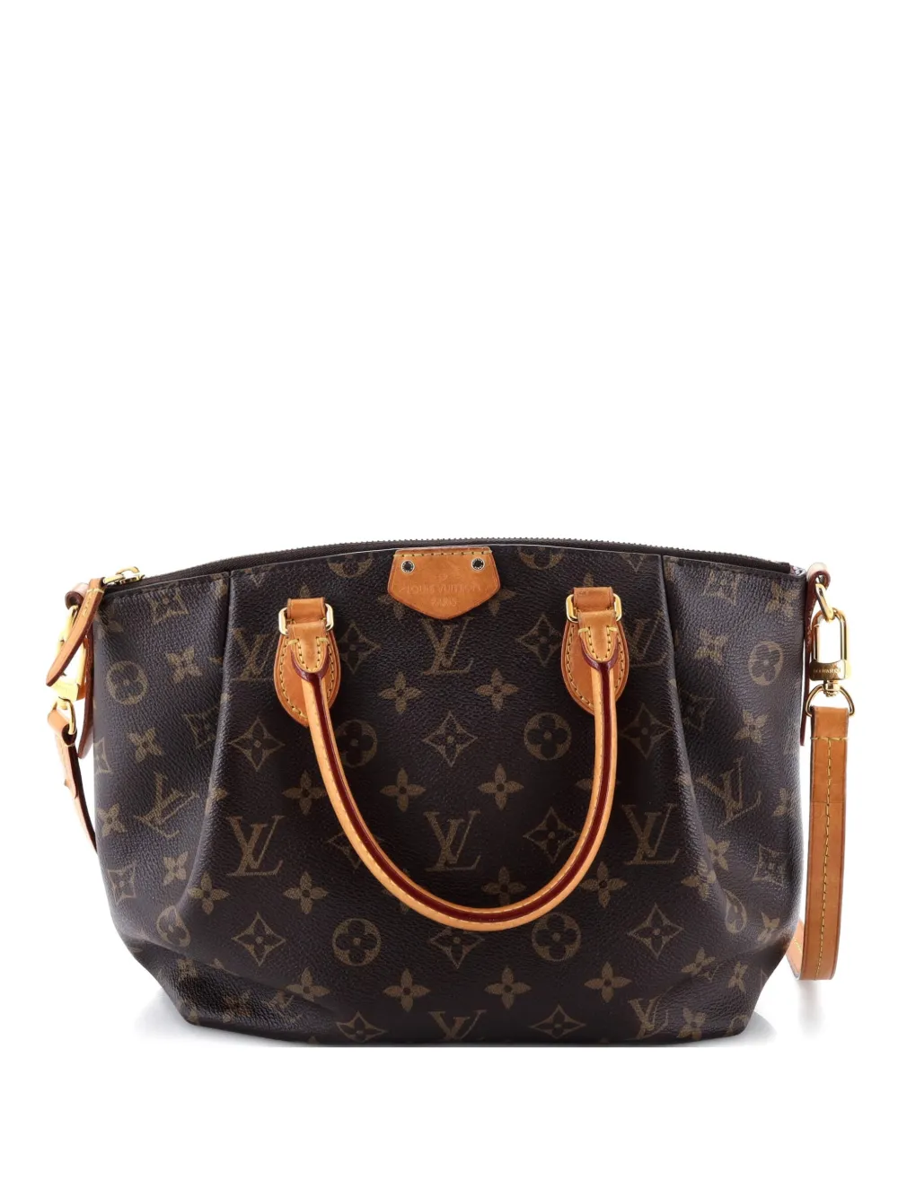 Louis Vuitton Pre-Owned Turenne Handbag Monogram Canvas MM satchel - Marrone