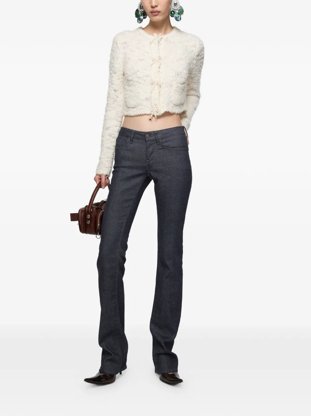 Acne Studios 2013 jeans met logopatch - Blauw