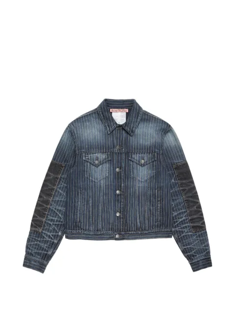 Acne Studios patchwork denim jacket