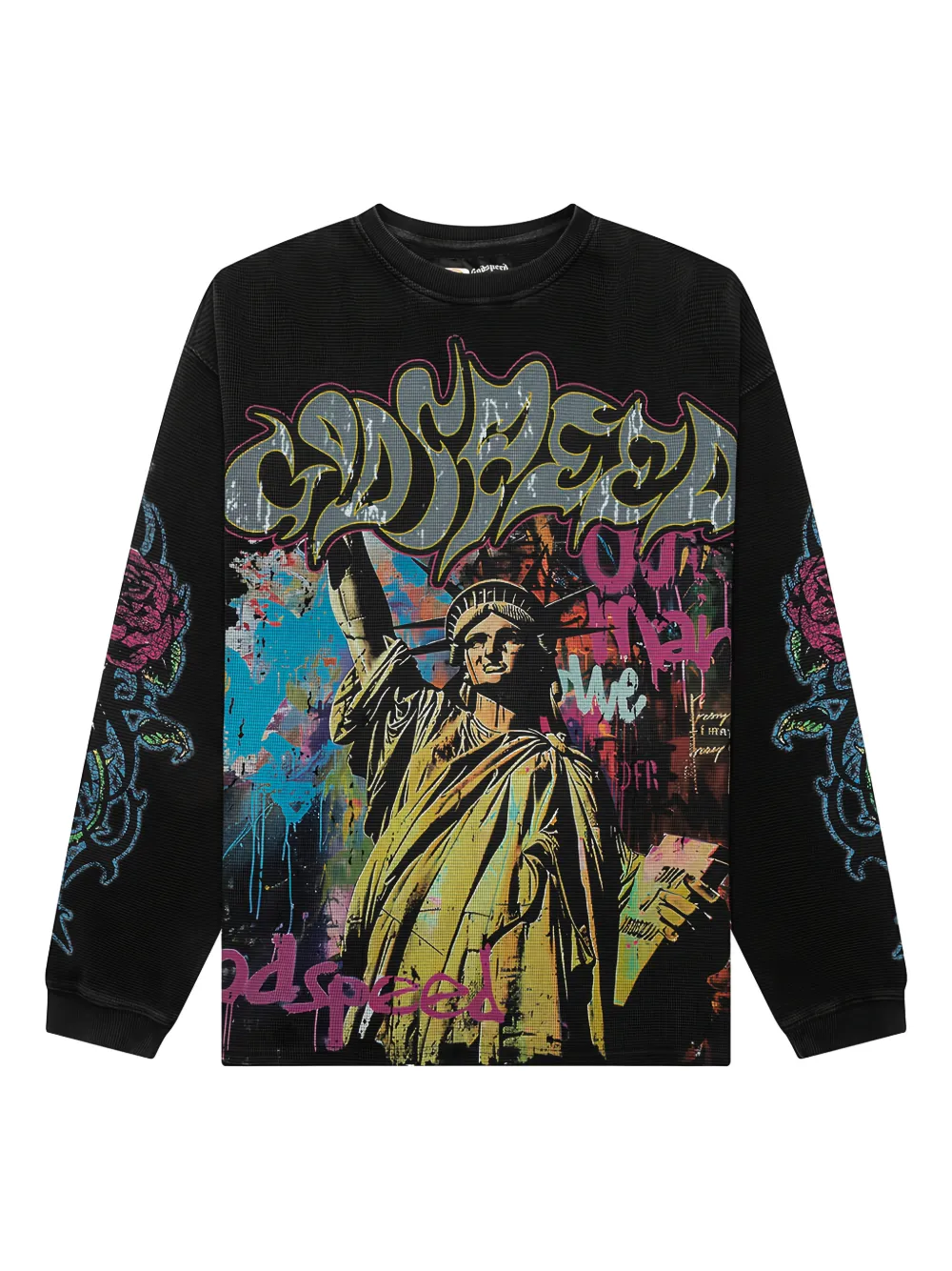 GODSPEED Vandal graphic sweatshirt | Black | Image 1