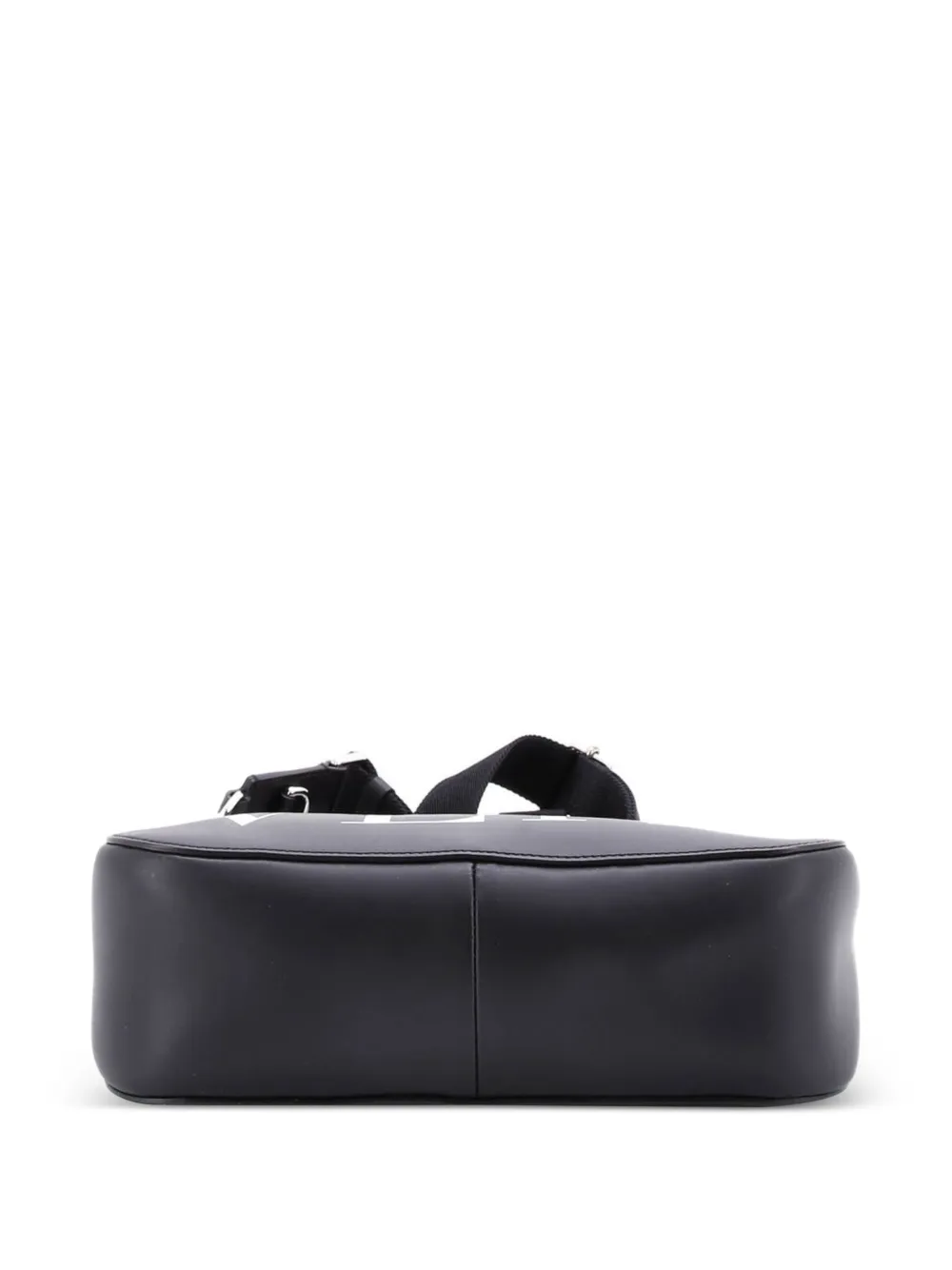 Vltn Printed Leather Small Hobo Bag