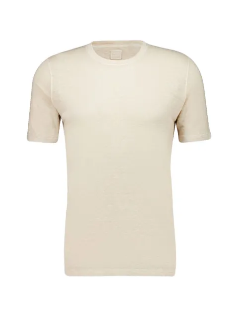 120% Lino Safari round-neck T-shirt
