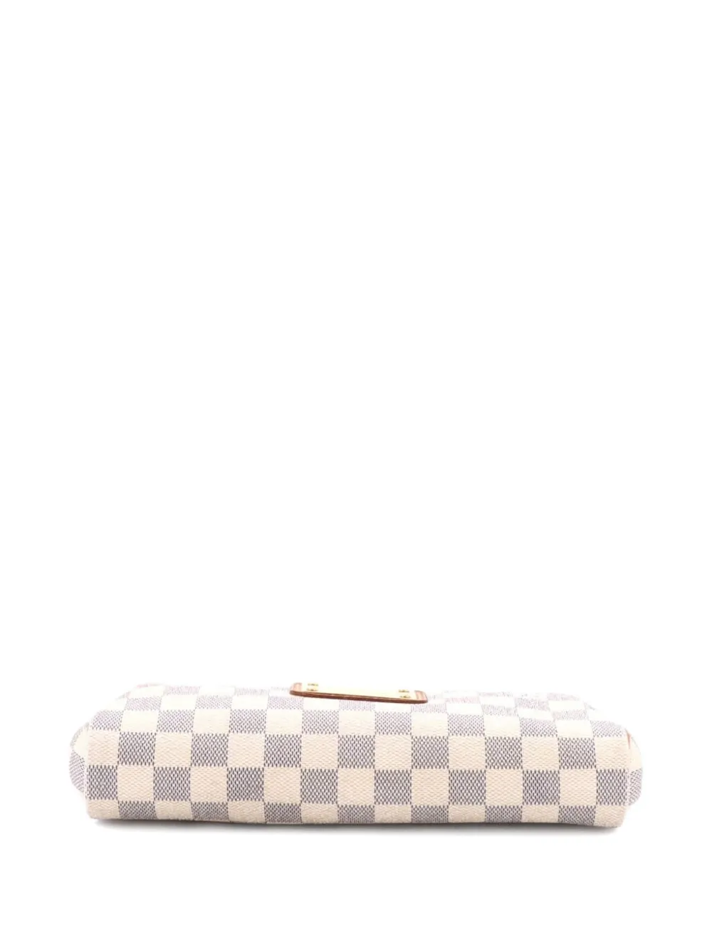 LOUIS VUITTON Pre-owned Eva Handbag Damier Clutch Bag In White