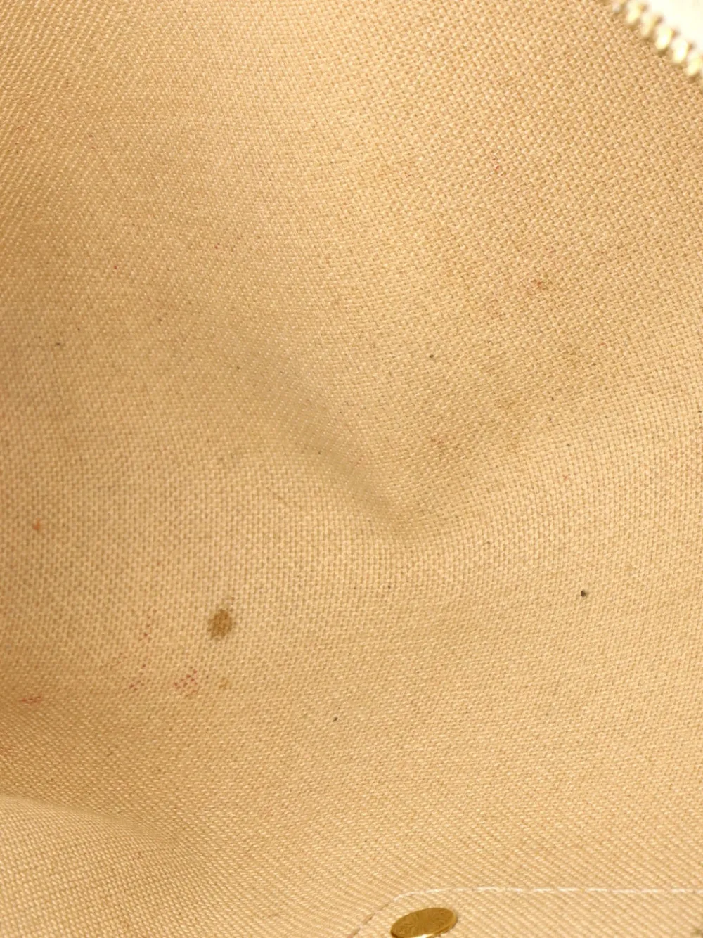 LOUIS VUITTON Pre-owned Eva Handbag Damier Clutch Bag In White