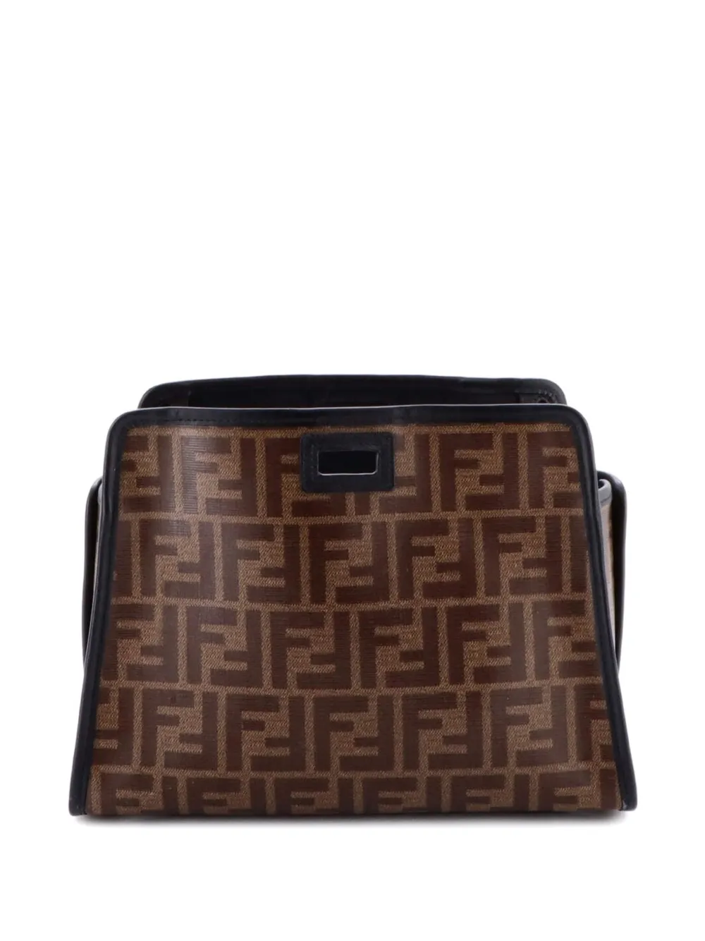 Fendi Pre-Owned Peekaboo Defender Zucca Coated Canvas Small tote bag | Pre-Owned | Image 2