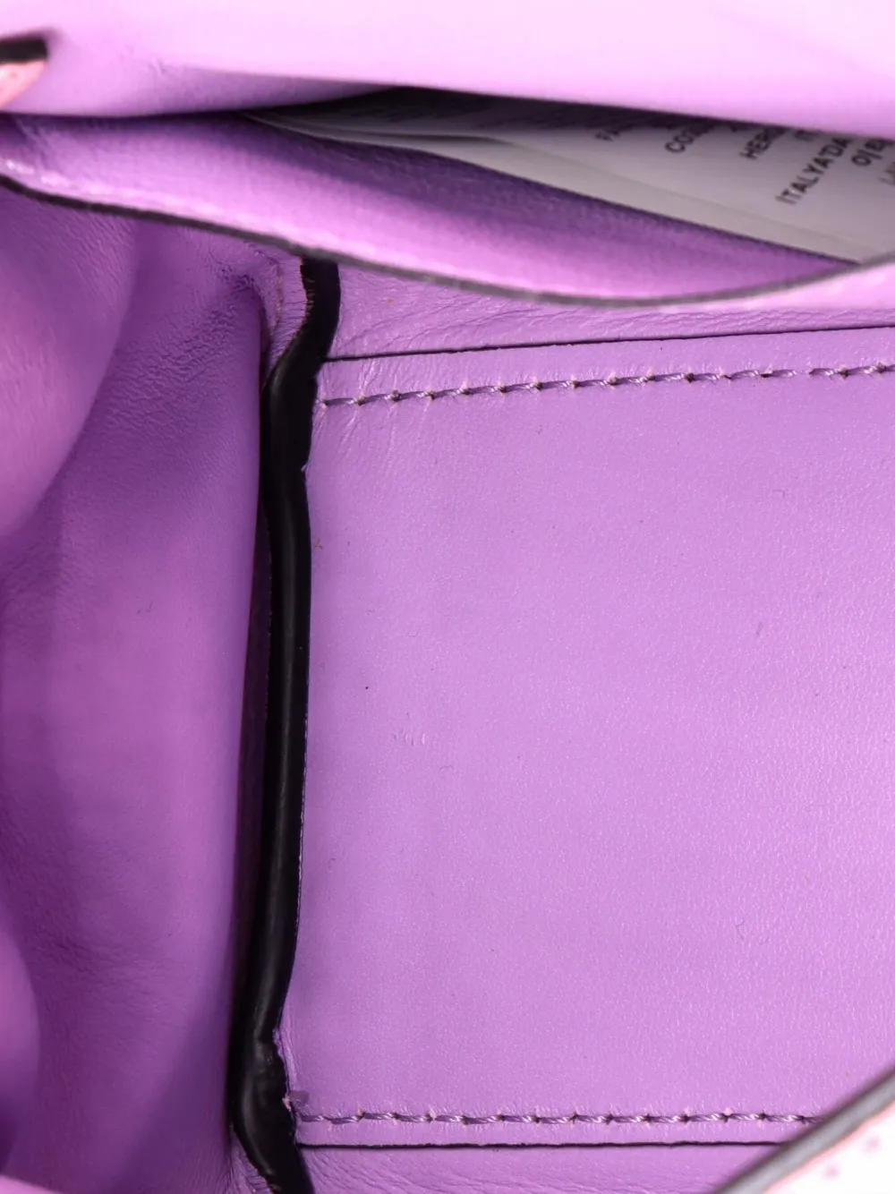 Pre-owned Versace La Medusa Top Handle Bag Leather Small Satchel In Pink