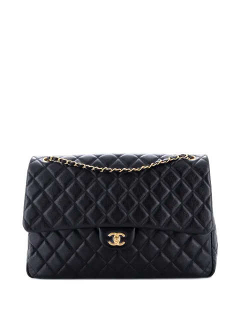CHANEL Pre-Owned XXL Travel Flap Bag Quilted Caviar Small shoulder bag
