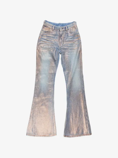 Acne Studios pantalon évasé à paillettes
