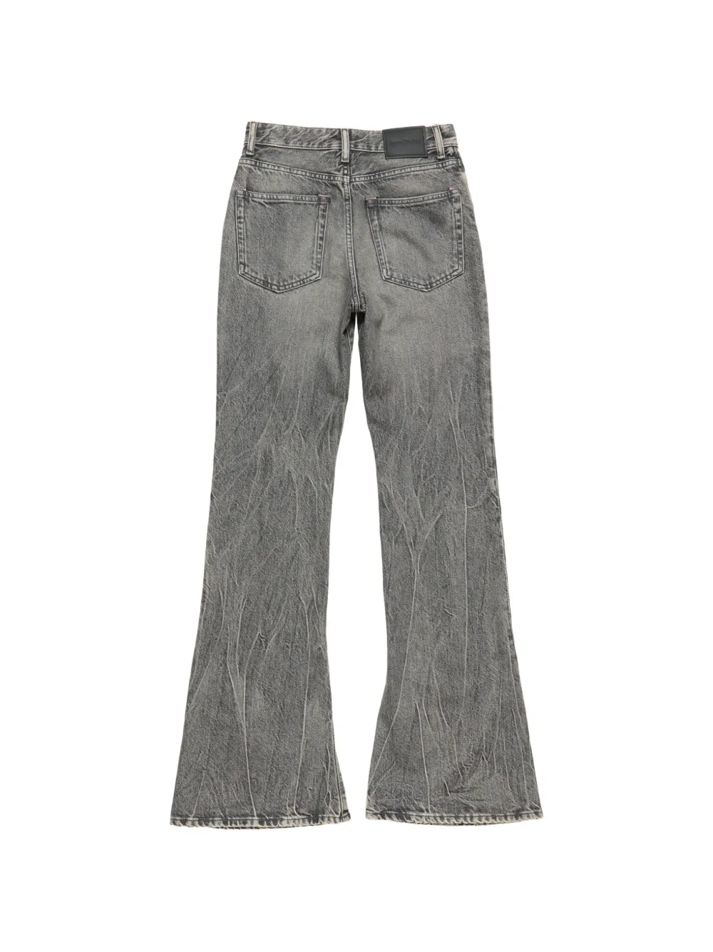 Acne Studios 2025F flared jeans Zwart