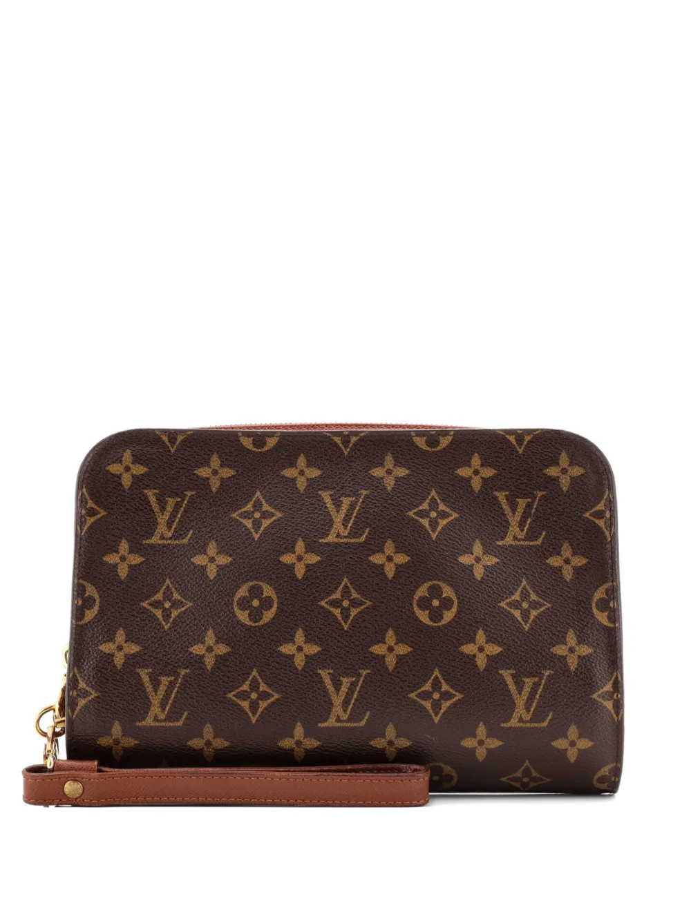 Louis Vuitton Pre-Owned Pochette Orsay Monogram Canvas clutch bag - Marrone