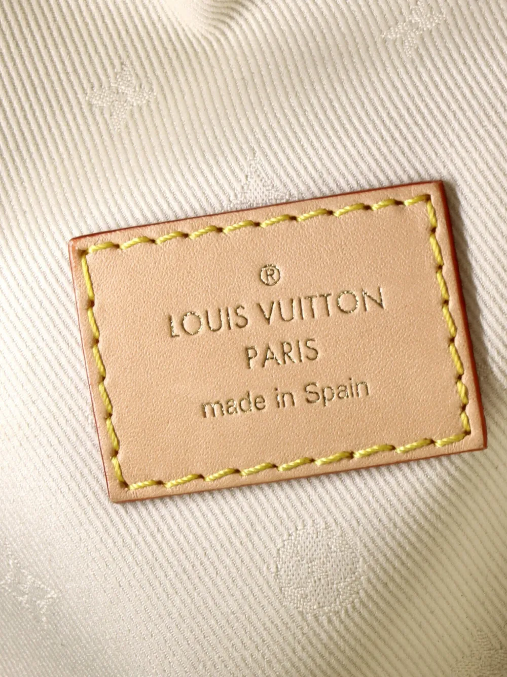 LOUIS VUITTON Pre-owned High Rise Bum Bag Monogram Canvas Belt Bag In Brown