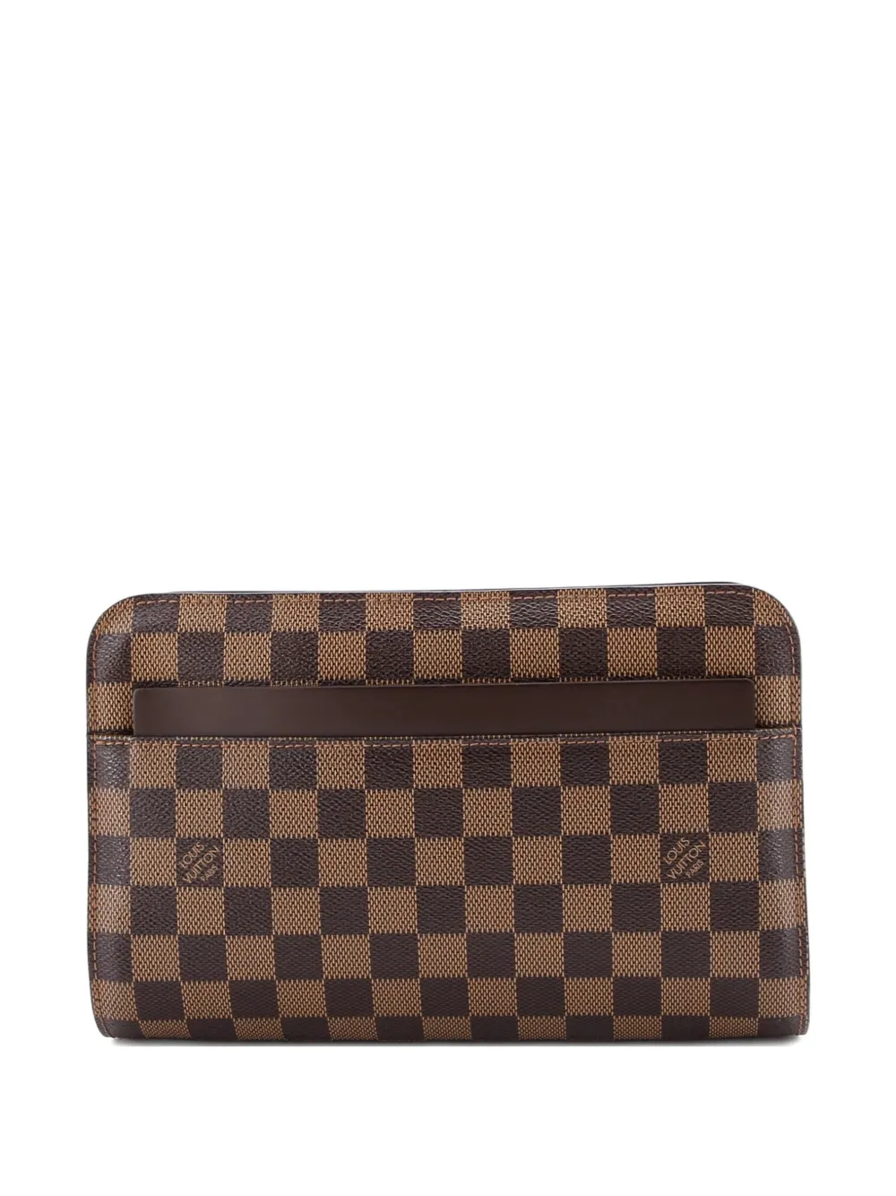 Louis Vuitton Pre-Owned Pochette Saint Louis Damier clutch bag - Marrone