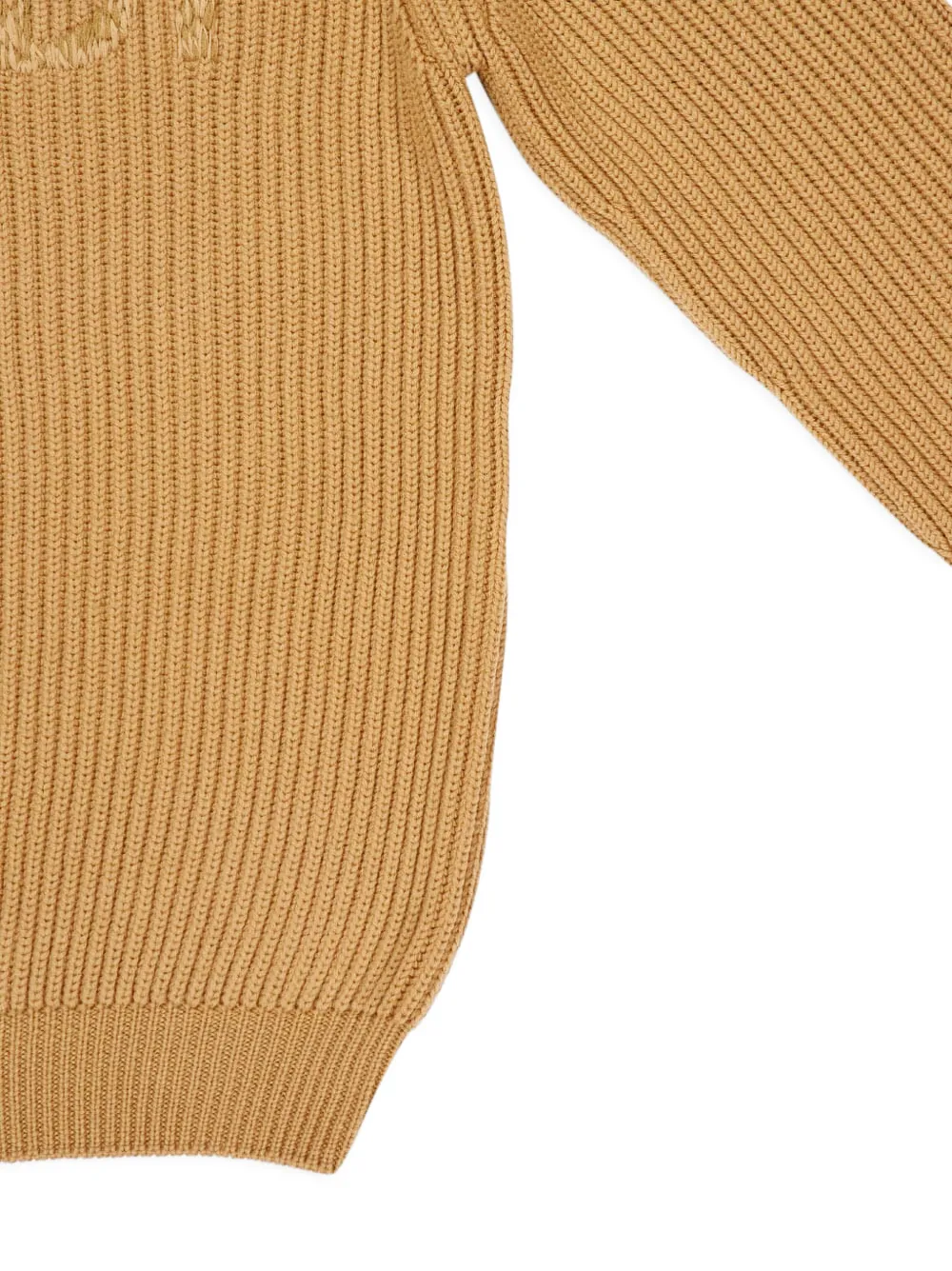 FENDI Trui met geborduurd logo Bruin