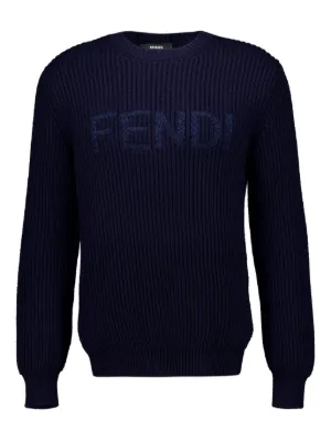 FENDI モノグラム セーター | ブラック | FARFETCH JP