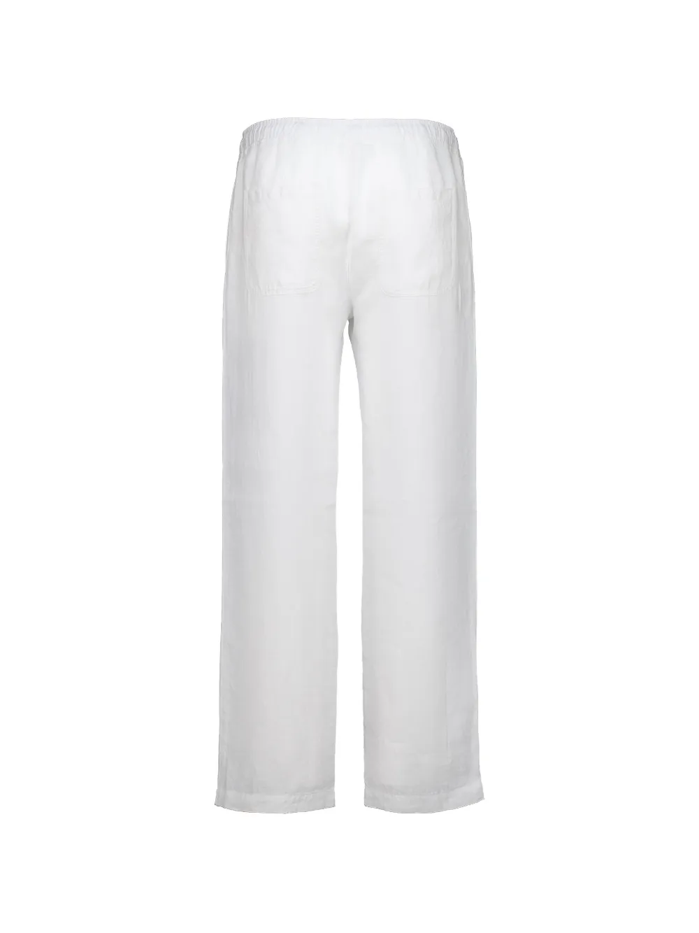 120% Lino drawstring-waist trousers | Regular-Fit & Straight Leg Pants | Image 2