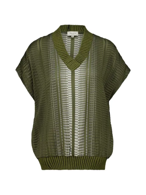 Zeus+Dione V-neck sleeveless vest 